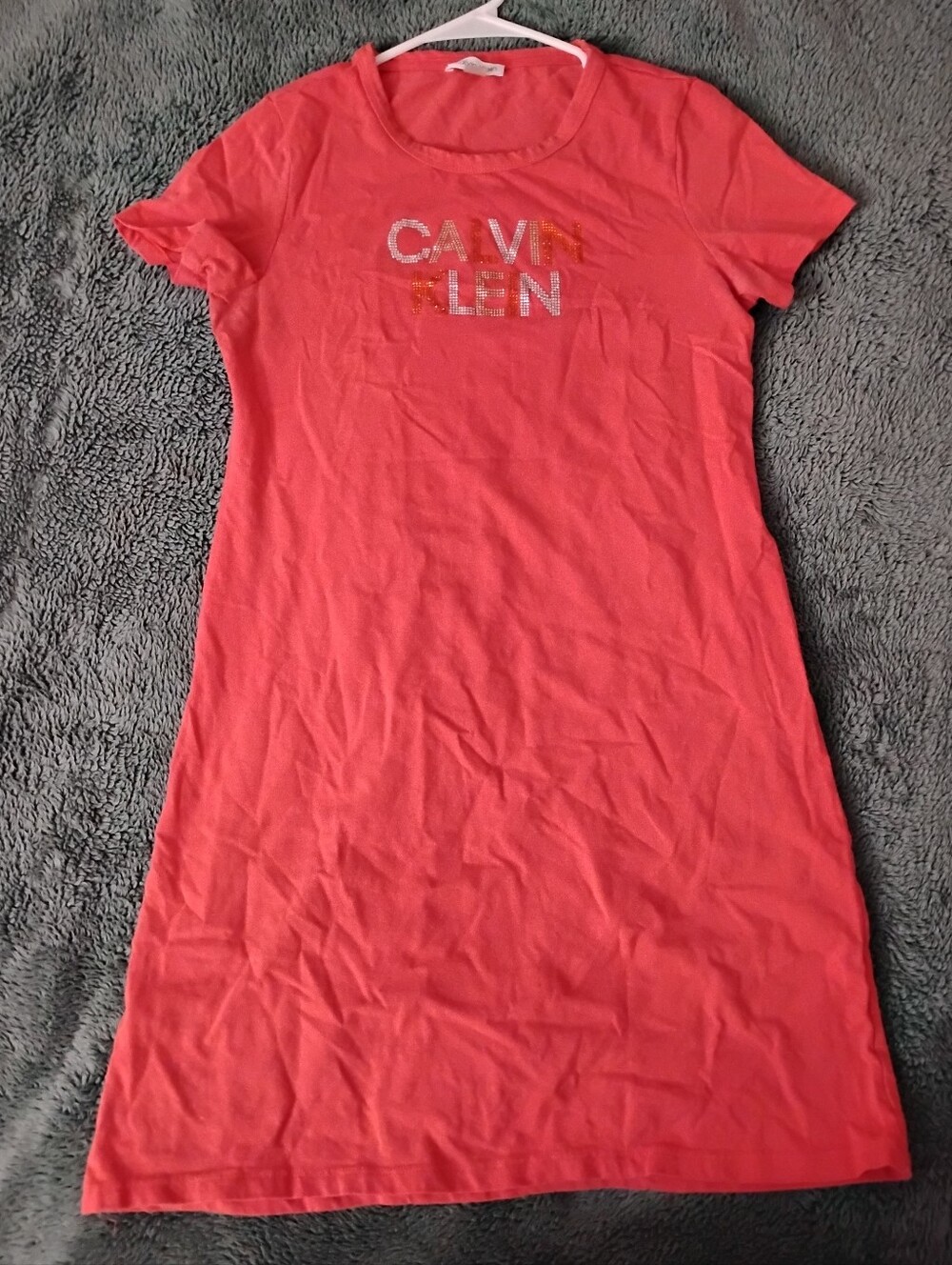 Calvin Klein Logo Slip Dress Women's Size Medium